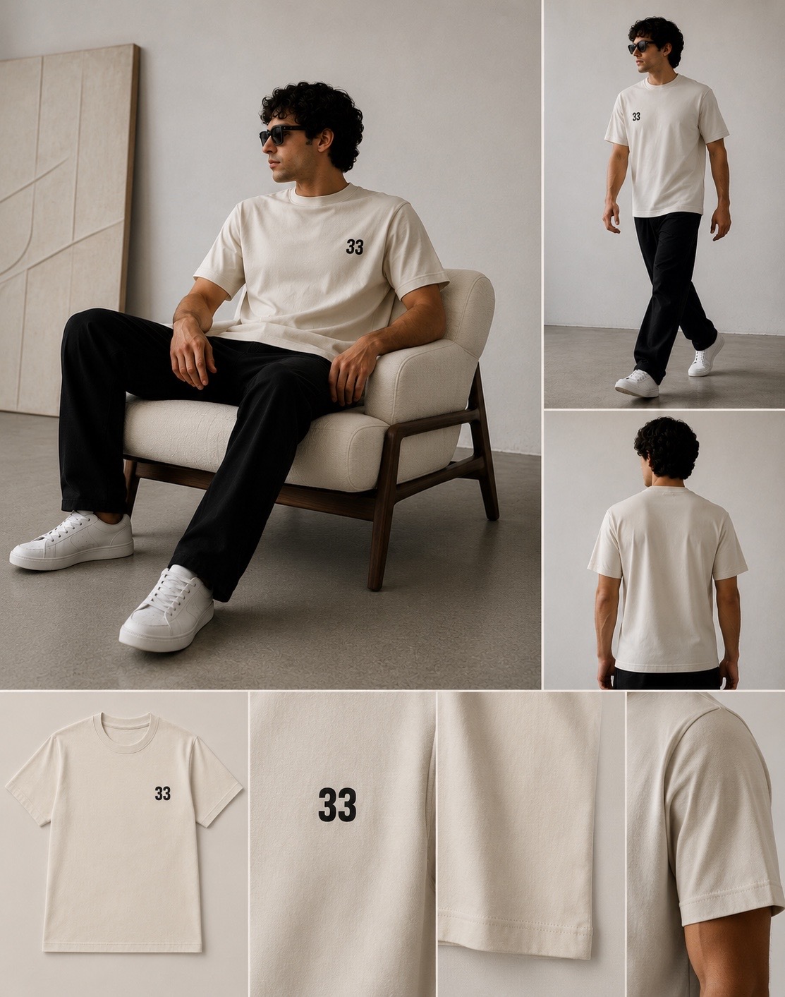 Camiseta Curadoria 33 — catálogo