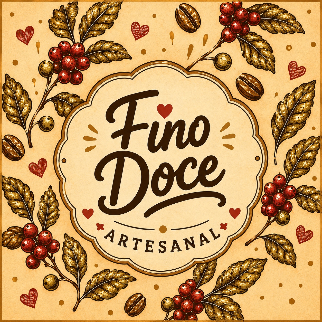 Logo Fino Doce Artesanal